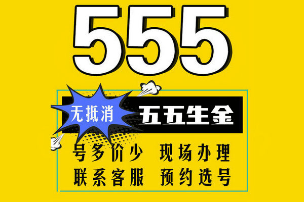 上海东明移动137尾号555手机靓号出售