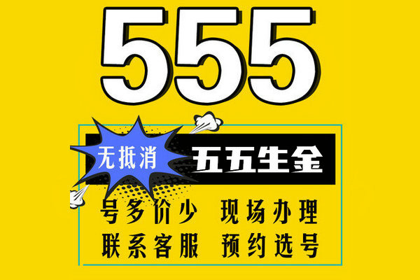 上海鄄城152/157号段尾号555吉祥号出售
